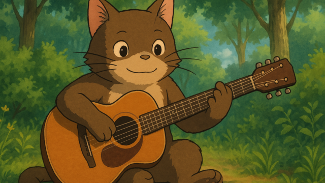 obrázek vygenerovaný pomocí ChatGPT ve stylu studia Ghibli.